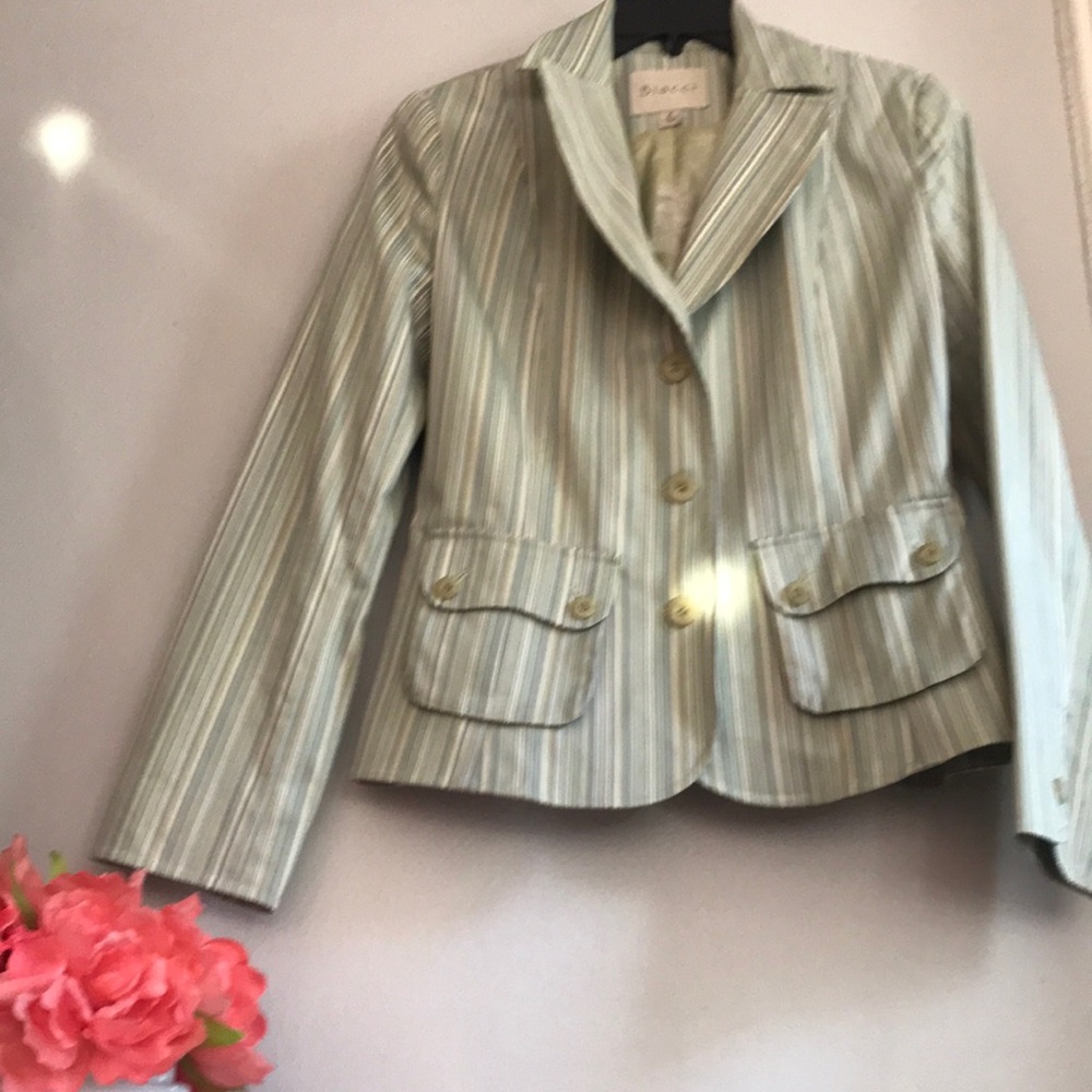 Striped Blazer